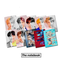 Load image into Gallery viewer, K pop Bangtan boys 2019 new album with the same paragraph 24 pages notebook copybook diary kpop New album card stray kids kpop