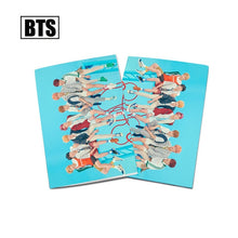 Load image into Gallery viewer, K pop Bangtan boys 2019 new album with the same paragraph 24 pages notebook copybook diary kpop New album card stray kids kpop
