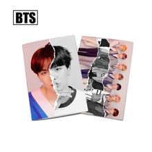 Load image into Gallery viewer, K pop Bangtan boys 2019 new album with the same paragraph 24 pages notebook copybook diary kpop New album card stray kids kpop
